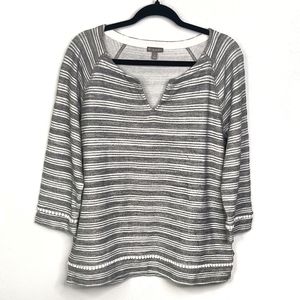 T by Talbots Striped Pullover